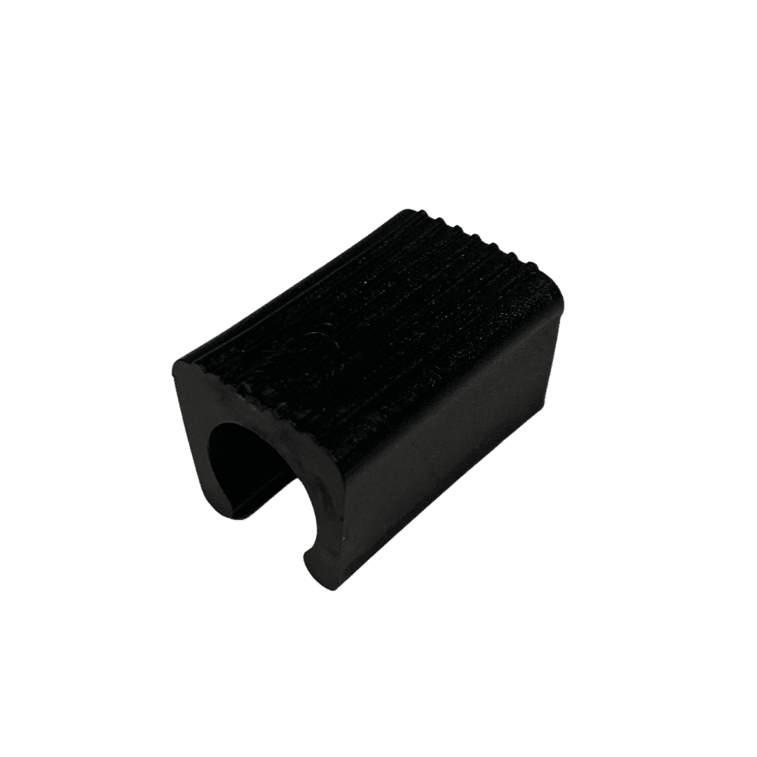 Black Clip On Sled Chair Glide - Floor Protection! - Chair Caps Australia - www.chaircapsaustralia.com.au