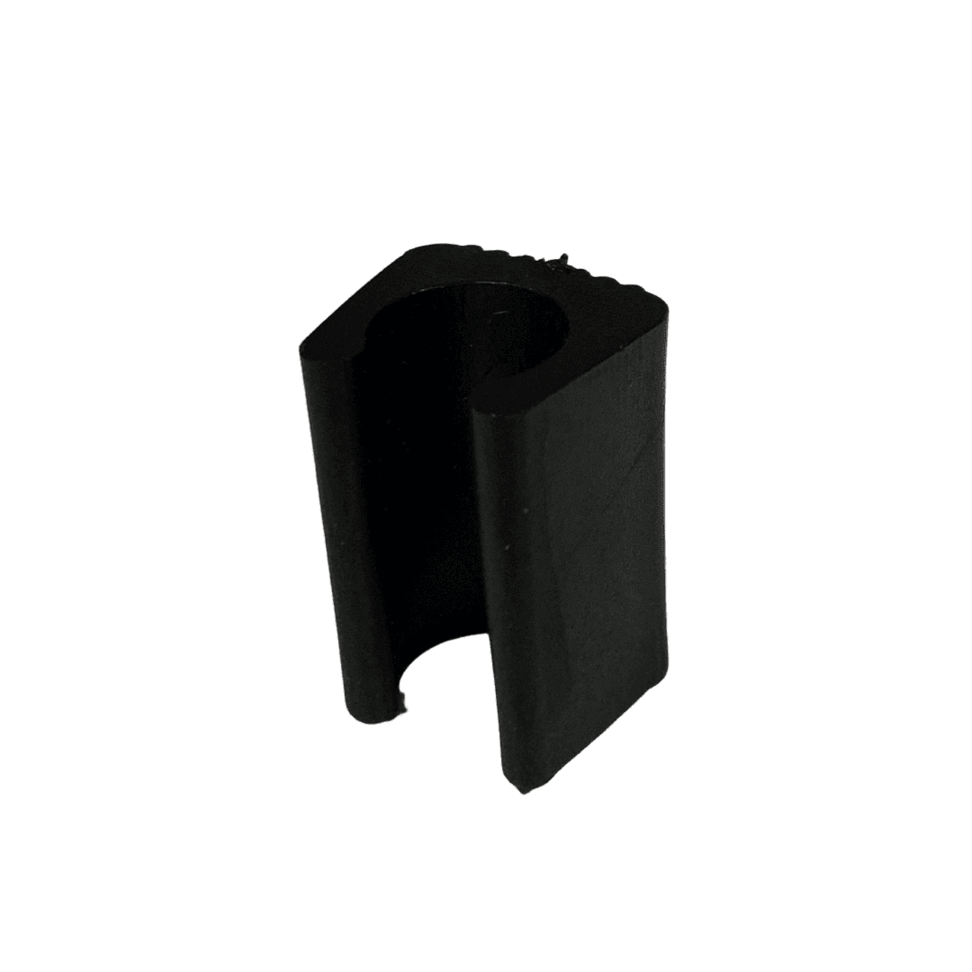 Black Clip On Sled Chair Glide - Floor Protection! - Chair Caps Australia - www.chaircapsaustralia.com.au