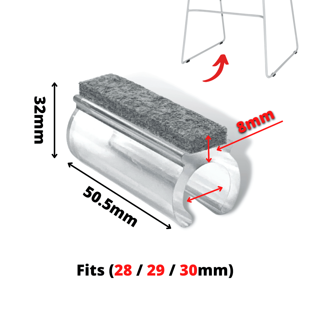 Felt bottom chair glides sale