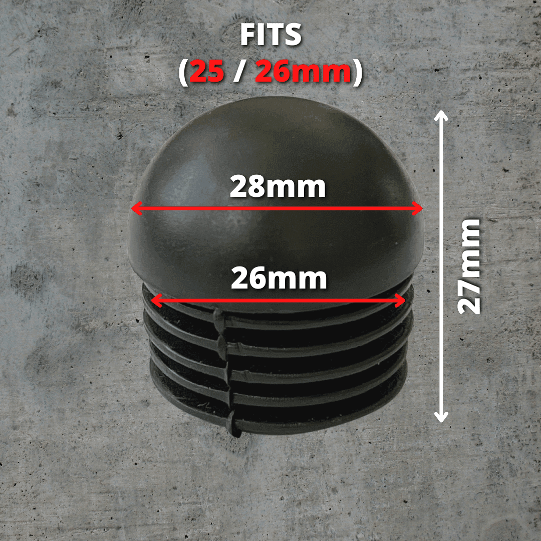 Metal bar stool leg caps sale
