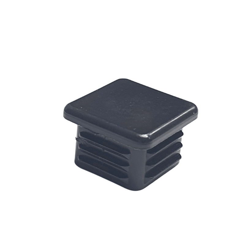 Square Internal Black Chair Leg Caps | ChairLegsCaps